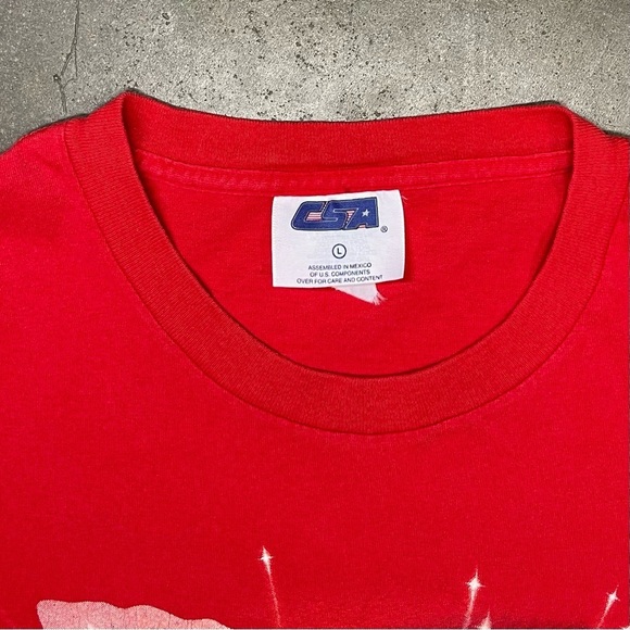 Vintage KC Kansas City Chiefs NFL Football Graphic Tshirt Made in Mexico - Picture 3 of 8